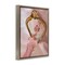 Stupell Industries Chic Hand Mirror Reflection Floater Framed Canvas Wall Art Design by Svetlana Aleynikova